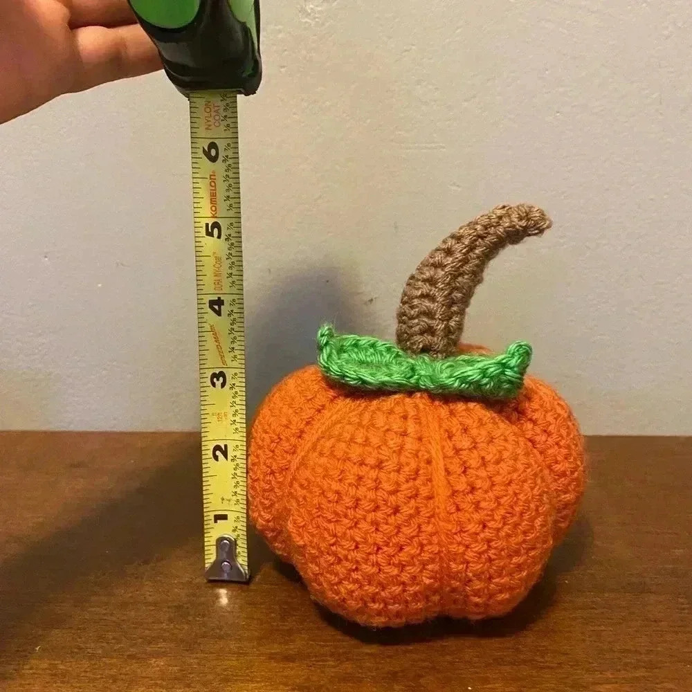 Crochet Fall Pumpkin decor - Picture 6 of 6